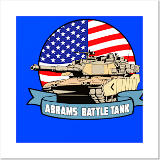 ABRAMS TANK Posters and Art